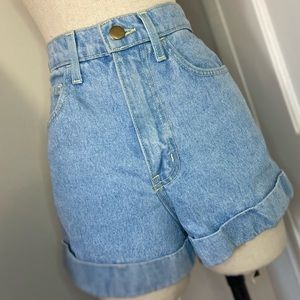 *DISCONTINUED* AmericanApparel High Waisted Shorts